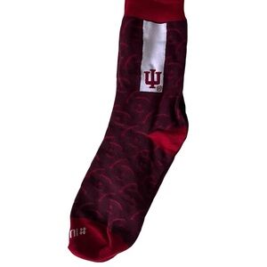 Indiana University Maroon Crew Socks - Men's